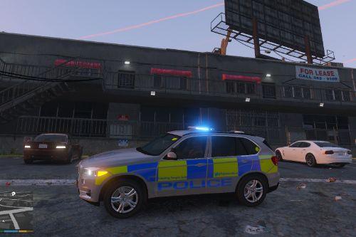 Police Scotland BMW X5 